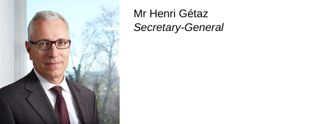 Henri Gétaz, Secretary-General