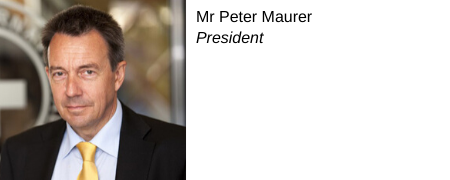 Peter Maurer, Président