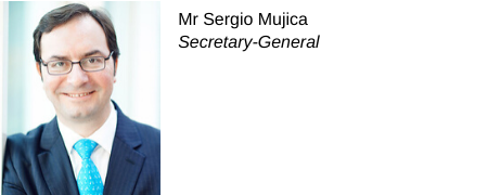 Sergio Mujica, Secrétaire général