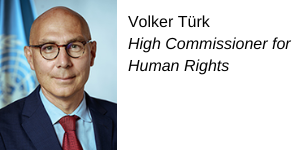 Volker Türk, High Commissioner for Human Rights