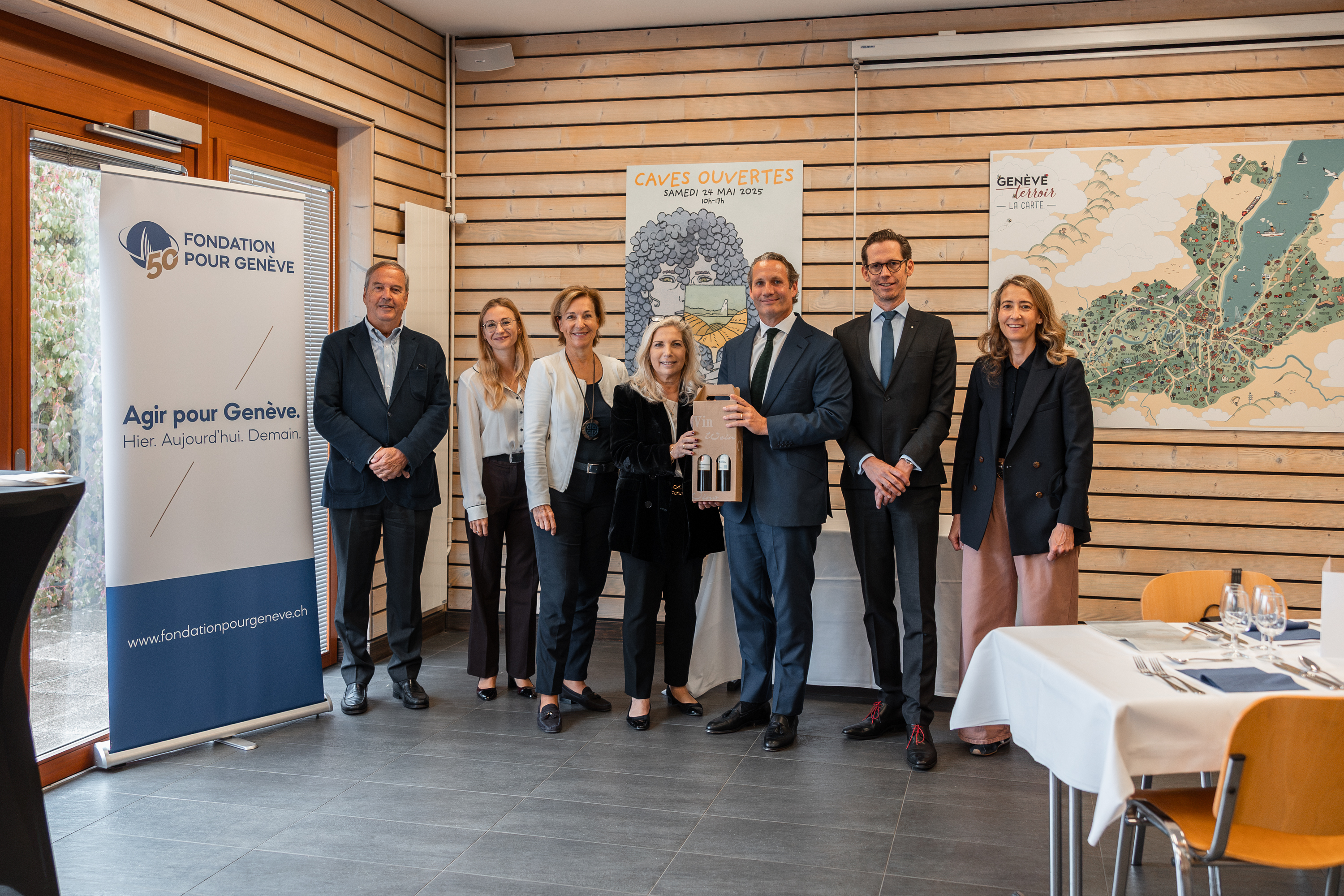 Presentation of the Vigne des Nations to the Fondation pour Genève,  on 1 October 2026