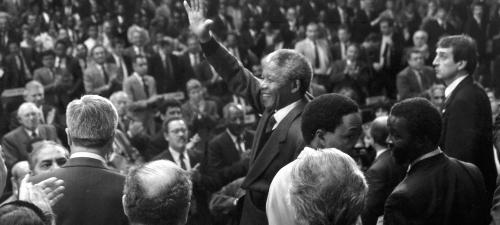 Speech by Nelson Mandela, Deputy President of the African National Congress, on the occasion of his visit to the 77th International Labour Conference, 8 June 1990