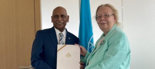 New Permanent Representative of Guyana 