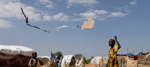 The Adre refugee camps in Chad, in 2023