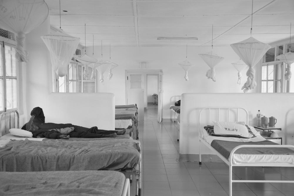 Magnum photographer Stuart Franklin took this picture in a National TB hospital in Arusha, Tanzania, in 2007