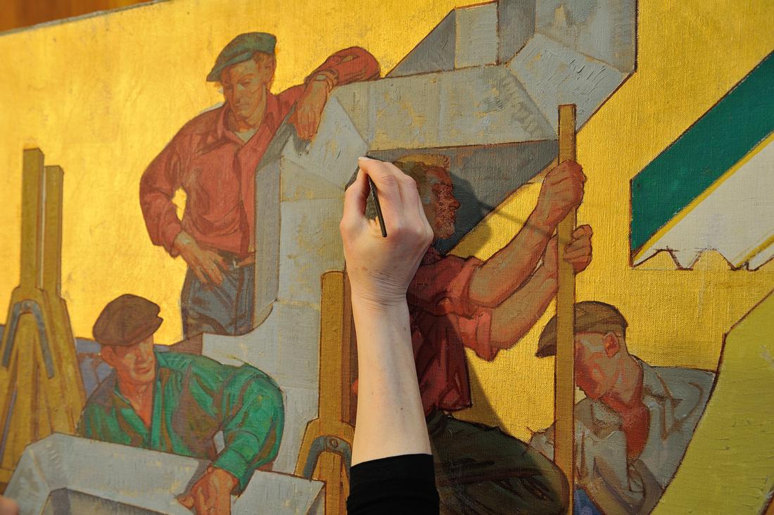 Restorations of WTO murals